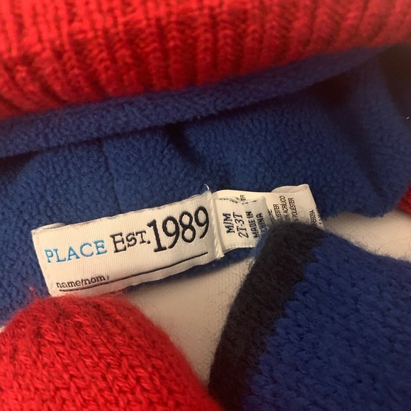 The Children’s Place LIL DUDE Beanie & Mittens Set - Picture 3 of 3